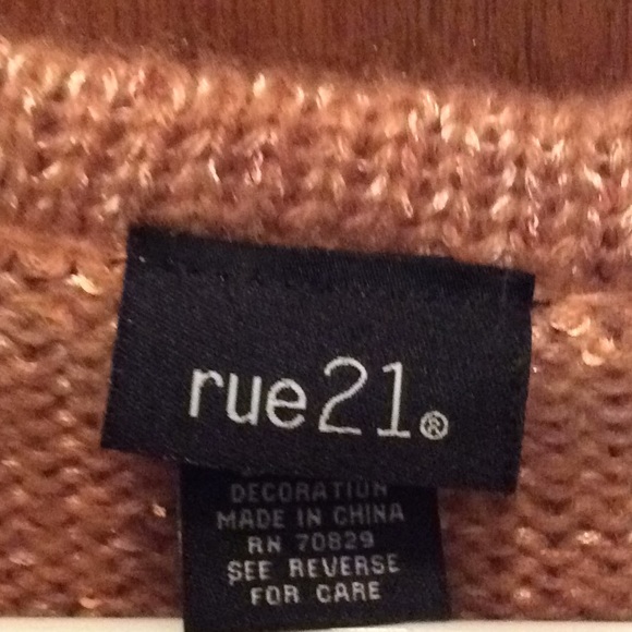 Rue 21 Gold Dress Sz S - Picture 2 of 4
